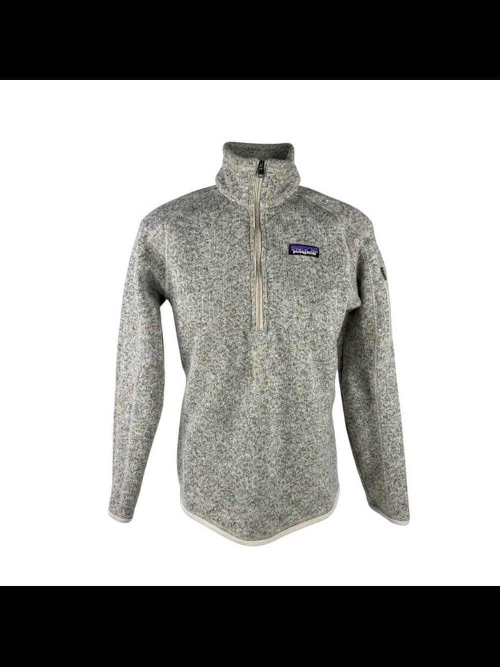 Patagonia Women’s Quarter-Zip Sweater - Heather Gray